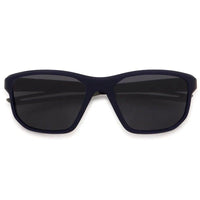 Ionium Blue Large Full Rim Rectangle Sports Sunglasses for Men — Hashtag Eyewears