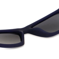 Ionium Blue Large Full Rim Rectangle Sports Sunglasses for Men — Hashtag Eyewears