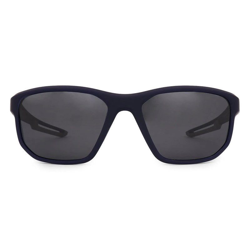 Ionium | Blue Large Full Rim Rectangle Sports Sunglasses for Men [Polarized]