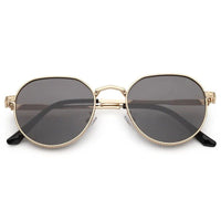 Ithon Black Medium Full Rim Oval Sunglasses for Men — Hashtag Eyewears