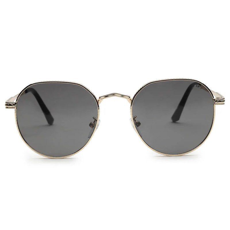Ithon Black Medium Full Rim Oval Sunglasses for Men — Hashtag Eyewears