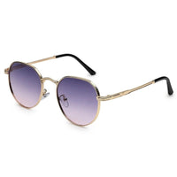 Ithon Gradient Blue & Pink Medium Full Rim Oval Sunglasses for Men — Hashtag Eyewears
