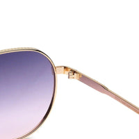 Ithon Gradient Blue & Pink Medium Full Rim Oval Sunglasses for Men — Hashtag Eyewears