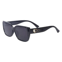 Jetra Black Medium Full Rim Wayfarer Sunglasses for Women — Hashtag Eyewears