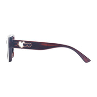 Jetra Brown Medium Full Rim Wayfarer Sunglasses for Women — Hashtag Eyewears