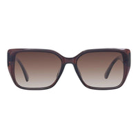 Jetra Brown Medium Full Rim Wayfarer Sunglasses for Women — Hashtag Eyewears