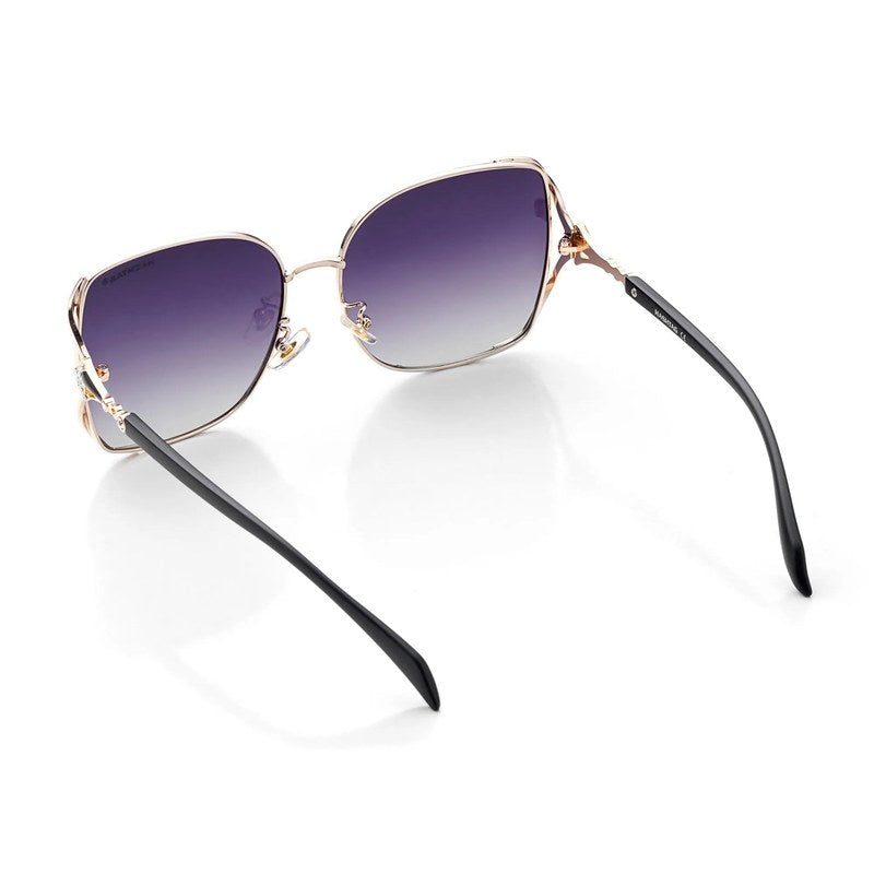 JOINTON Gradient Purple Large Full Rim Square Sunglasses for Women — Hashtag Eyewears
