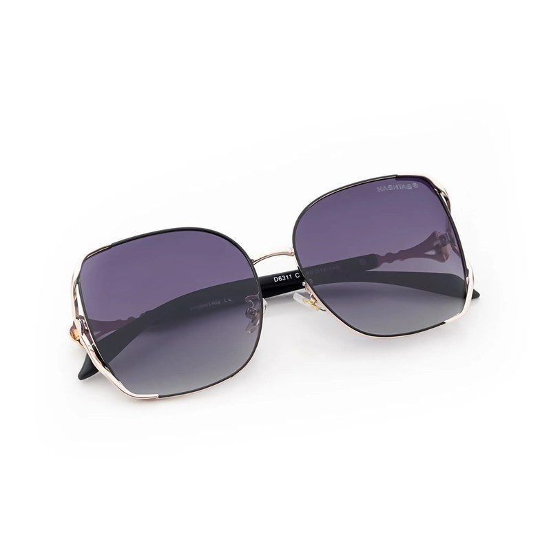 JOINTON Gradient Purple Large Full Rim Square Sunglasses for Women — Hashtag Eyewears