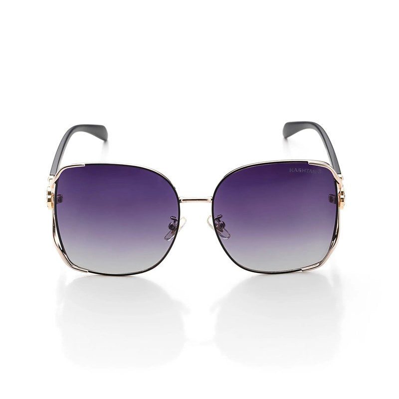 JOINTON Gradient Purple Large Full Rim Square Sunglasses for Women — Hashtag Eyewears