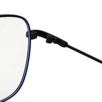 Jovion Black Medium Full Rim RECTANGLE Computer Glasses for Men & Women — Hashtag Eyewears