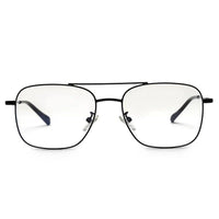 Jovion Black Medium Full Rim RECTANGLE Computer Glasses for Men & Women — Hashtag Eyewears