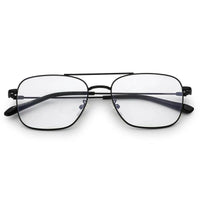 Jovion Black Medium Full Rim RECTANGLE Computer Glasses for Men & Women — Hashtag Eyewears