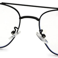 Jovion Black Medium Full Rim RECTANGLE Computer Glasses for Men & Women — Hashtag Eyewears