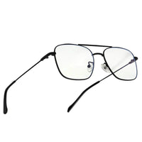 Jovion Black Medium Full Rim RECTANGLE Computer Glasses for Men & Women — Hashtag Eyewears