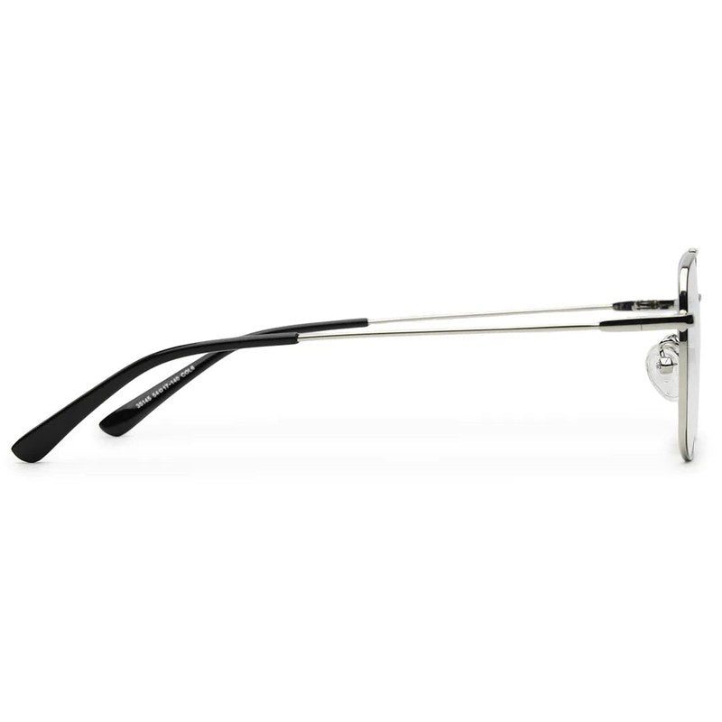 Jovion Black & Silver Medium Full Rim RECTANGLE Computer Glasses for Men & Women — Hashtag Eyewears