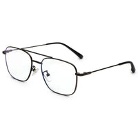 Jovion Brown Medium Full Rim RECTANGLE Computer Glasses for Men & Women — Hashtag Eyewears
