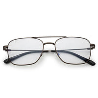 Jovion Brown Medium Full Rim RECTANGLE Computer Glasses for Men & Women — Hashtag Eyewears