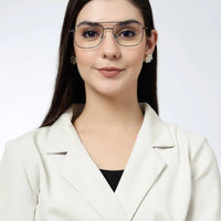 Jovion Brown Medium Full Rim RECTANGLE Computer Glasses for Men & Women — Hashtag Eyewears