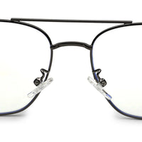 Jovion Grey Medium Full Rim RECTANGLE Computer Glasses for Men & Women — Hashtag Eyewears