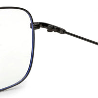 Jovion Grey Medium Full Rim RECTANGLE Computer Glasses for Men & Women — Hashtag Eyewears
