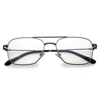 Jovion Grey Medium Full Rim RECTANGLE Computer Glasses for Men & Women — Hashtag Eyewears