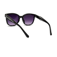 Kalira | Black Large Full Rim Cateye Sunglasses for Women [UV-protected]
