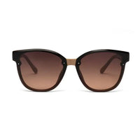 Kalira | Brown Large Full Rim Cateye Sunglasses for Women [UV-protected]
