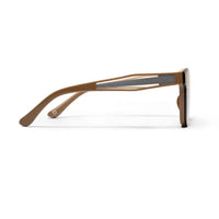 Kalira | Brown Large Full Rim Cateye Sunglasses for Women [UV-protected]