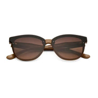 Kalira | Brown Large Full Rim Cateye Sunglasses for Women [UV-protected]