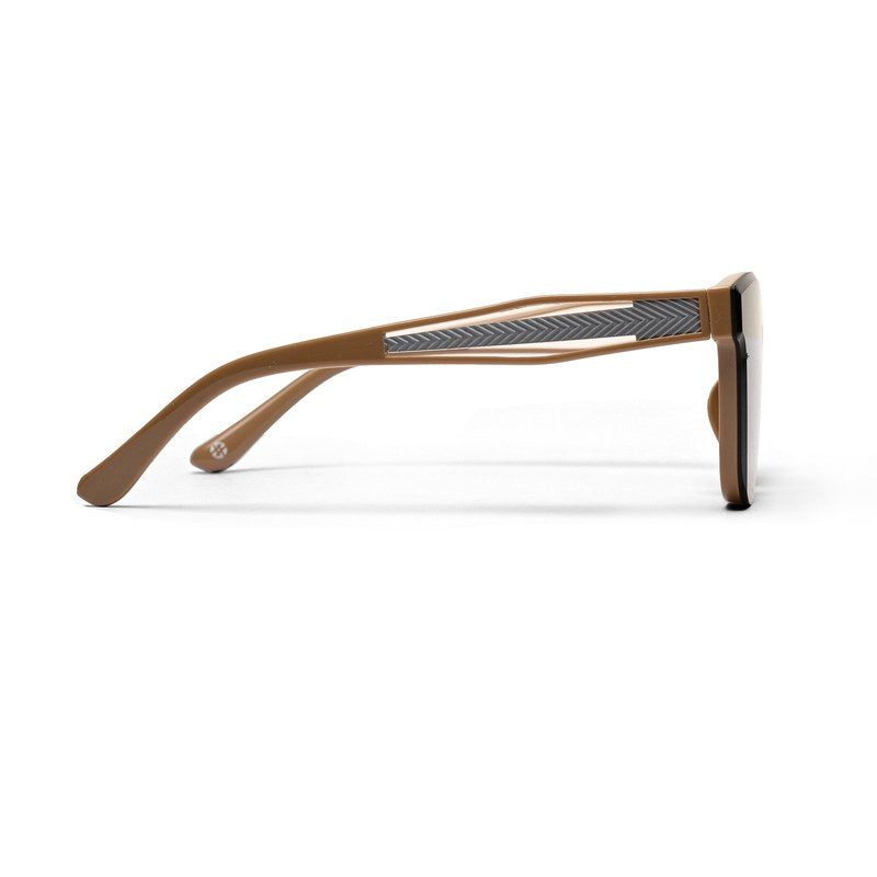Kalira Brown Large Full Rim Cateye Sunglasses for Women — Hashtag Eyewears