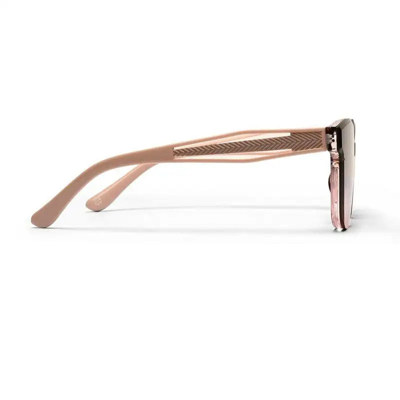 Kalira | Gradient Brown - Pink Large Full Rim Cateye Sunglasses for Women [UV-protected]