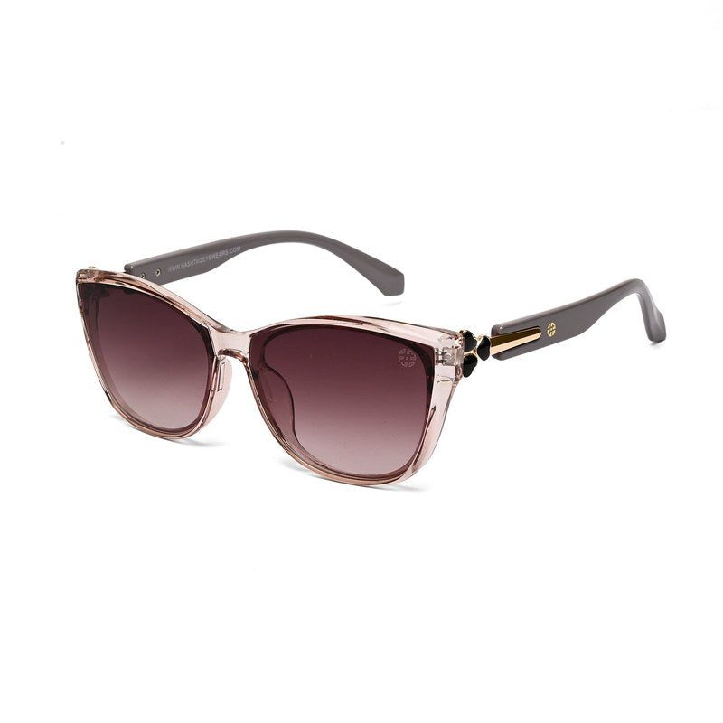 Karion Gradient Brown Medium Full Rim Cateye Sunglasses for Women — Hashtag Eyewears