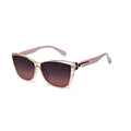 Karion | Gradient Mauve Brown Medium Full Rim Cateye Sunglasses for Women [UV-protected]