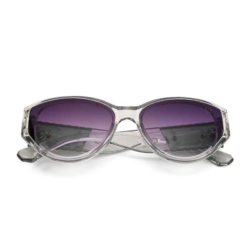 Kynor | Gradient Purple Medium Full Rim Cateye Sunglasses for Women [UV-protected]
