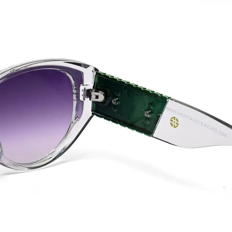 Kynor | Gradient Purple Medium Full Rim Cateye Sunglasses for Women [UV-protected]