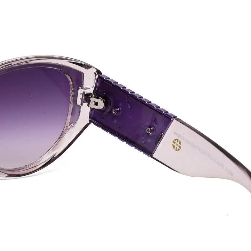 Kynor | Transparent Medium Full Rim Cateye Sunglasses for Women [UV-protected]