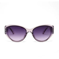 Kynor | Transparent Medium Full Rim Cateye Sunglasses for Women [UV-protected]