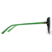 Kynox Green Medium Half Rim Square Sunglasses for Men & Women — Hashtag Eyewears