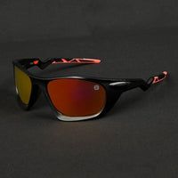 Lateralis Black Large Full Rim Wraparound Sports Sunglasses for Men & Women — Hashtag Eyewears