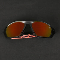 Lateralis Black Large Full Rim Wraparound Sports Sunglasses for Men & Women — Hashtag Eyewears
