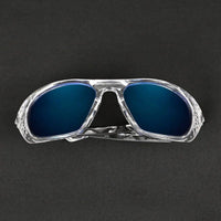 Lateralis Transparent Large Full Rim Wraparound Sports Sunglasses for Men & Women — Hashtag Eyewears