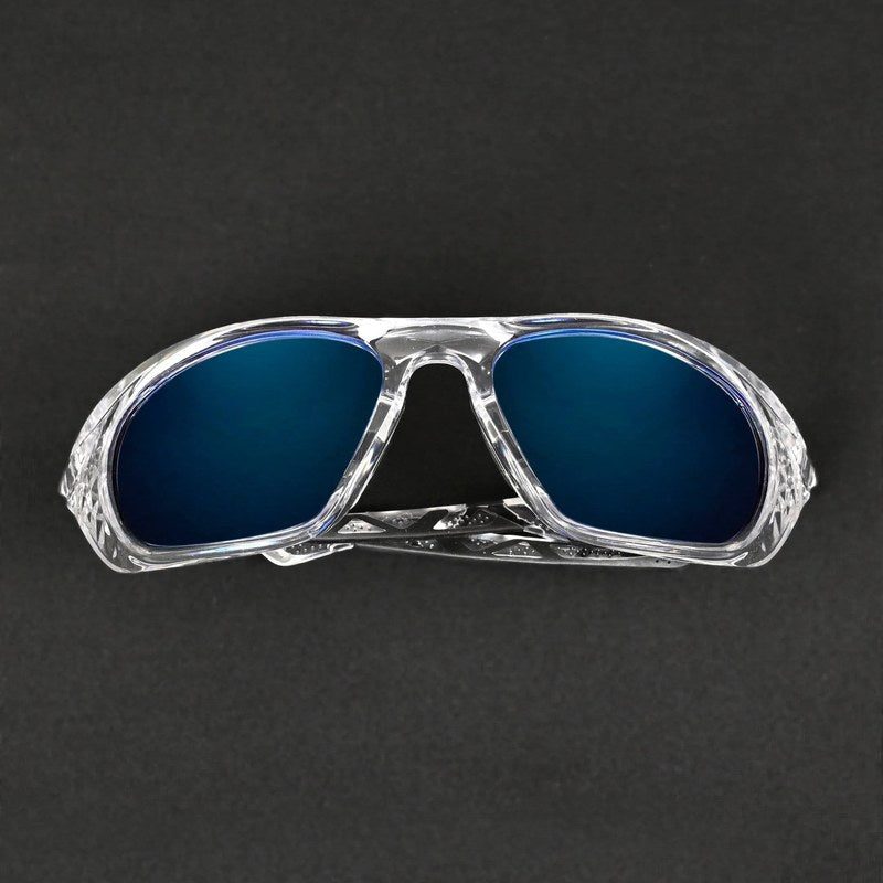 Lateralis Transparent Large Full Rim Wraparound Sports Sunglasses for Men & Women — Hashtag Eyewears