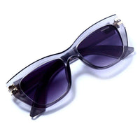 Lucid Grey and Golden Large Full Rim Square Sunglasses for Women — Hashtag Eyewears