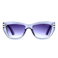 Lucid Grey and Golden Large Full Rim Square Sunglasses for Women — Hashtag Eyewears