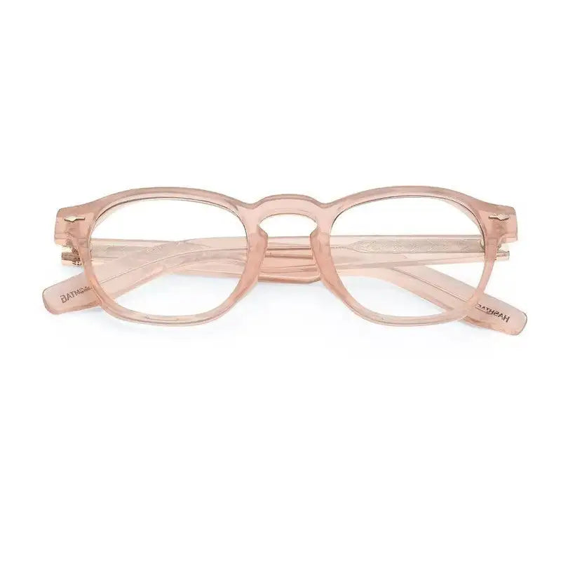 Lumishift | Transparent Cream Medium Full Rim Square Computer Glasses for Men & Women [Photochromic]