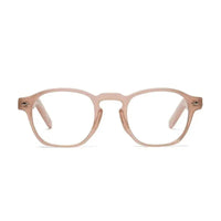 Lumishift | Transparent Cream Medium Full Rim Square Computer Glasses for Men & Women [Photochromic]