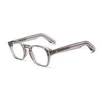 Lumishift | Transparent Grey Medium Full Rim Square Computer Glasses for Men & Women [Photochromic]