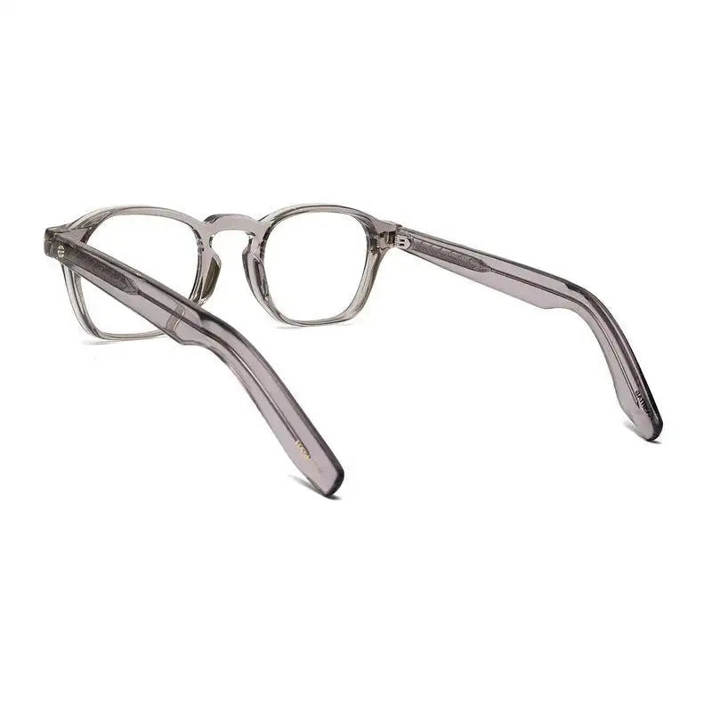 Lumishift | Transparent Grey Medium Full Rim Square Computer Glasses for Men & Women [Photochromic]
