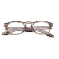 Lumishift | Transparent Grey Medium Full Rim Square Computer Glasses for Men & Women [Photochromic]