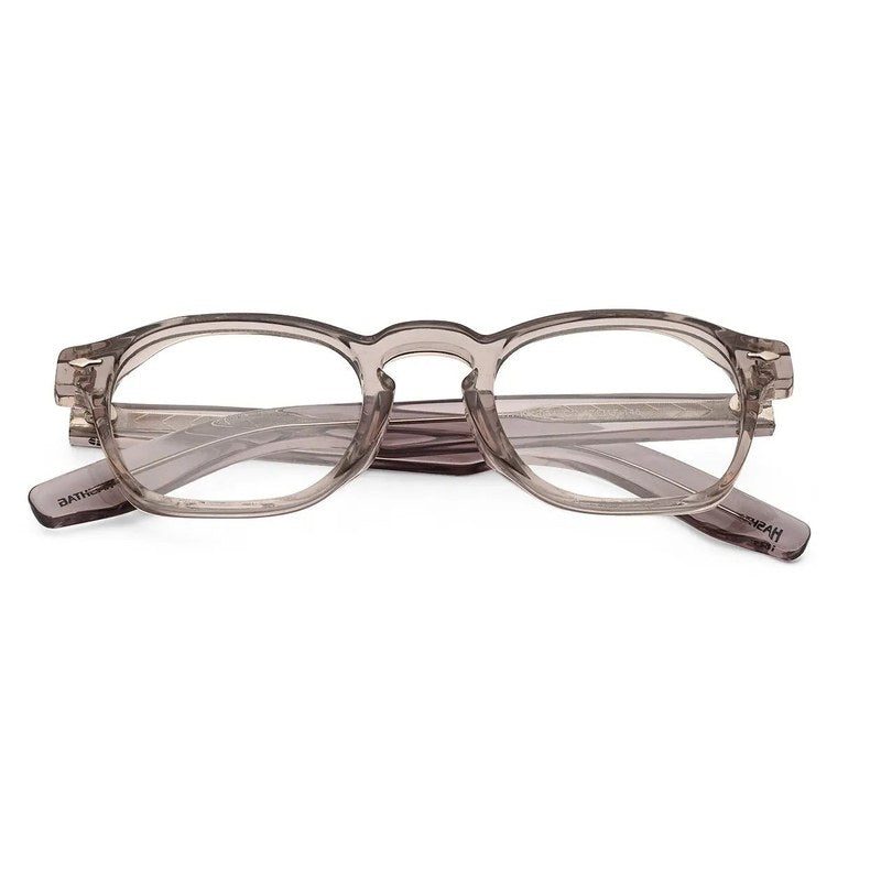 Lumishift Transparent Grey Medium Full Rim Square Computer Glasses for Men & Women — Hashtag Eyewears